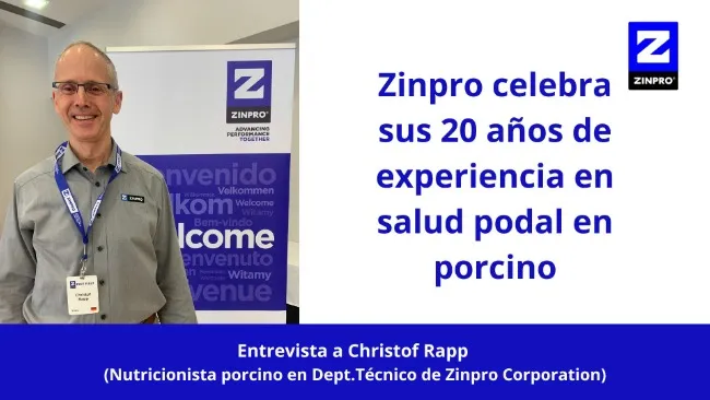 Zinpro celebra sus 20 años de experiencia en salud podal en porcino