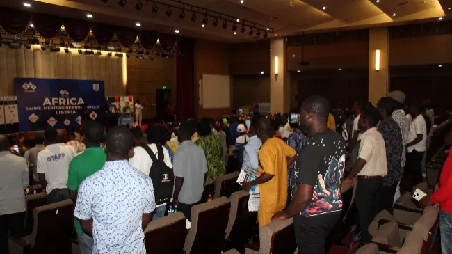 A historic leap for Liberia’s Swine Industry! 