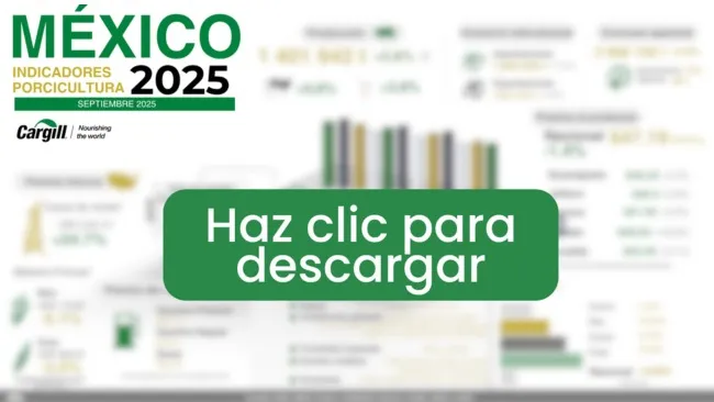México: Panorama del sector porcino al cierre de septiembre de 2025 