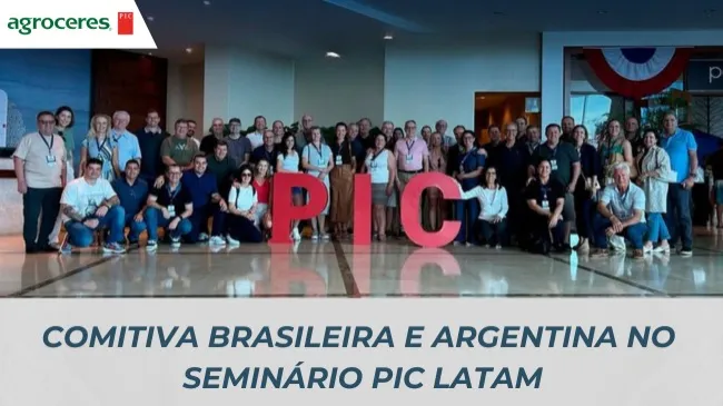 Comitiva brasileira e argentina no Seminário PIC LATAM