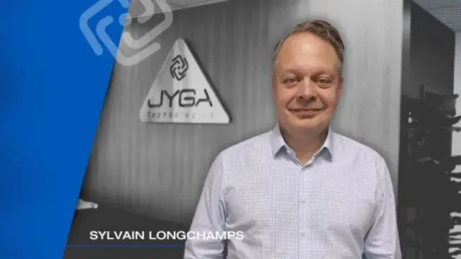 Jyga se enorgullece de anunciar la llegada del Sr. Sylvain Longchamps ...