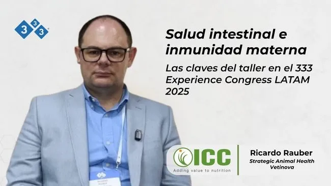 Salud intestinal e inmunidad materna: las claves del taller de Ricardo Rauber en el 333 Experience Congress LATAM 2025