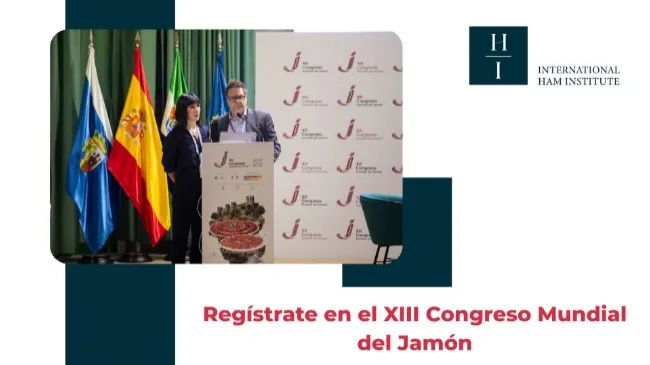 Regístrate en el XIII Congreso Mundial del Jamón