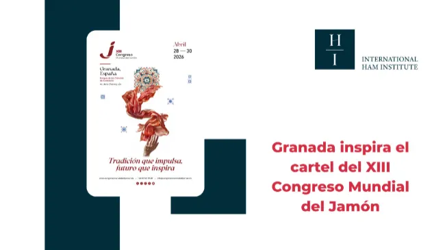 Granada inspira el cartel del XIII Congreso Mundial del Jamón