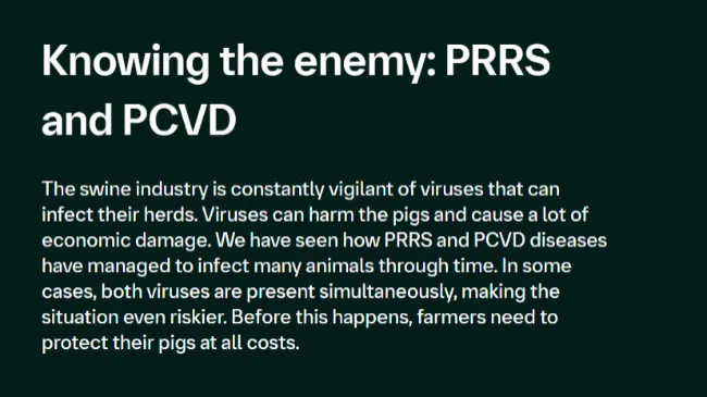 Knowing the enemy: PRRS and PCVD