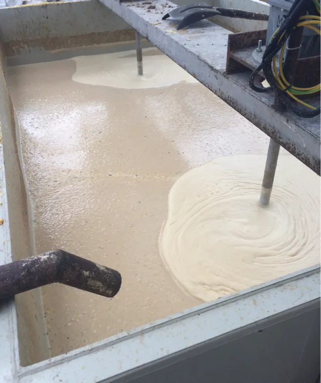 Mixing byproducts- Liquid feed!