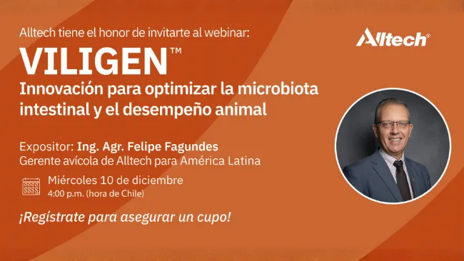 Webinar Alltech: Viligen™ y la optimización de la microbiota intestinal