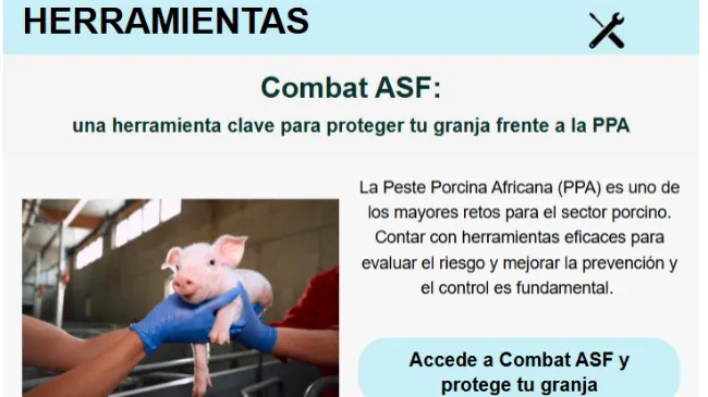 Combat ASF: una herramienta clave para proteger tu granja frente a la PPA