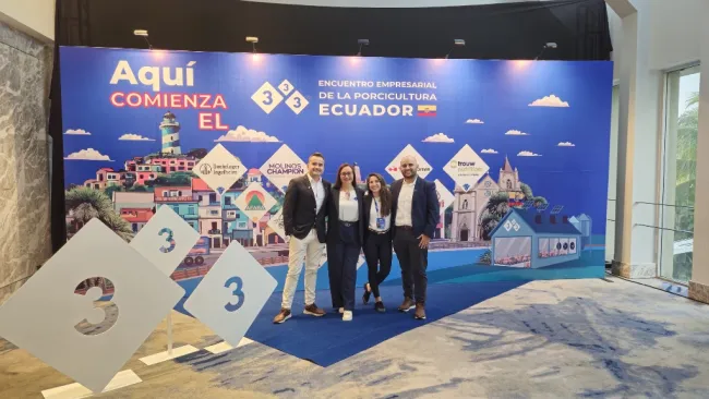 El primer encuentro empresarial de la porcicultura ecuatoriana. 