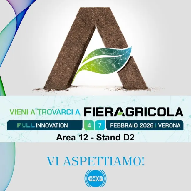 L'innovazione fa tappa a Verona: GONG vi aspetta a Fieragricola 2026! ...