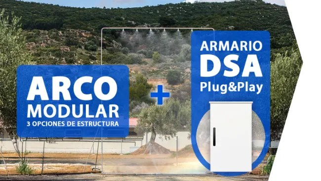 🚜💧 Arcos de Desinfección TASHIA. En Stock. Entrega en 24h