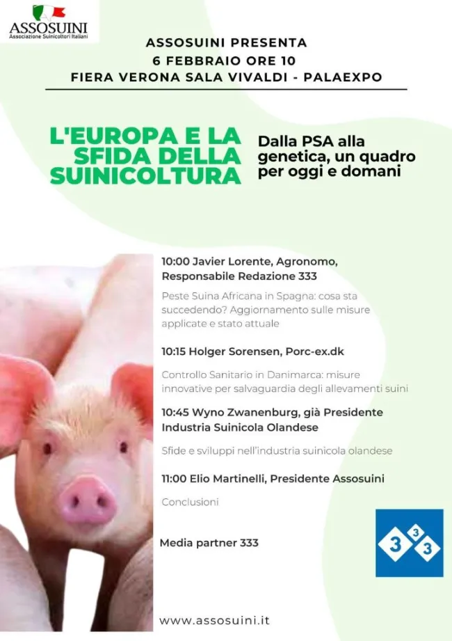 Non perdere l'incontro ASSOSUINI. Relatori internazionali: Spagna e la...
