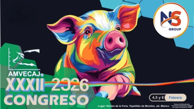 NS Group presente en AMVECAJ 2026: compromiso con la porcicultura mexicana