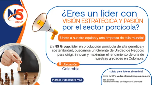 Convocatoria NS Group: Búsqueda de Gerente de Unidad de Negocio en Colombia