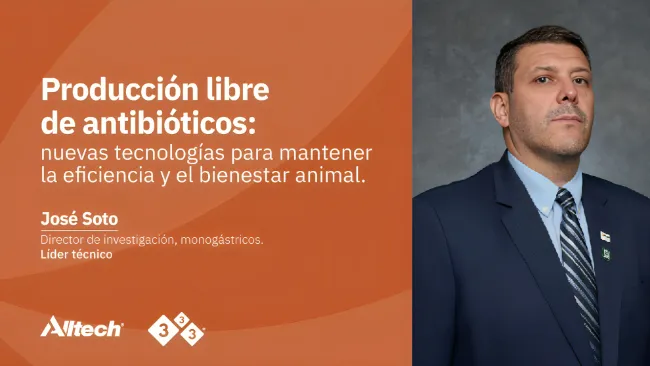 Reducción de antibióticos con eficiencia productiva: la hoja de ruta técnica de Alltech