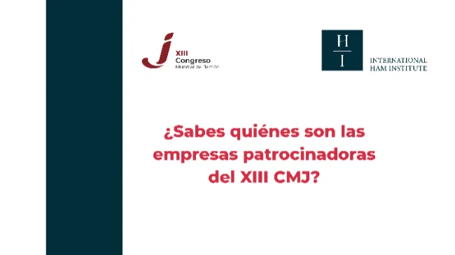 ¿Sabes quiénes son las empresas patrocinadoras del XIII CMJ?