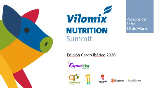 RESERVA LA FECHA: 19 de marzo. VILOMIX NUTRITION SUMMIT.- Cerdo Ibérico