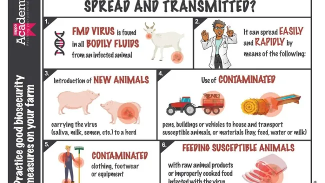 Do not be the reason Foot and Mouth is spreading. learn how the virus ...