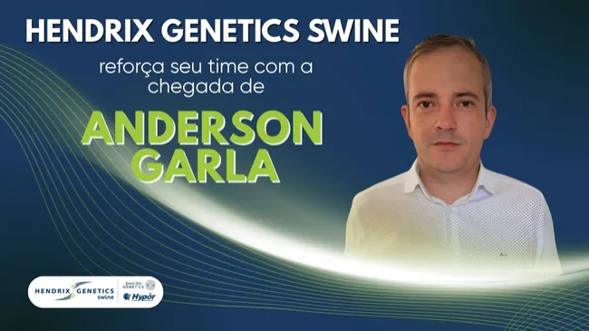 Anderson Garla se une ao time da Hendrix Genetics Swine!