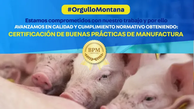 Montana refuerza su excelencia operativa con la certificación BPM en líquidos no estériles