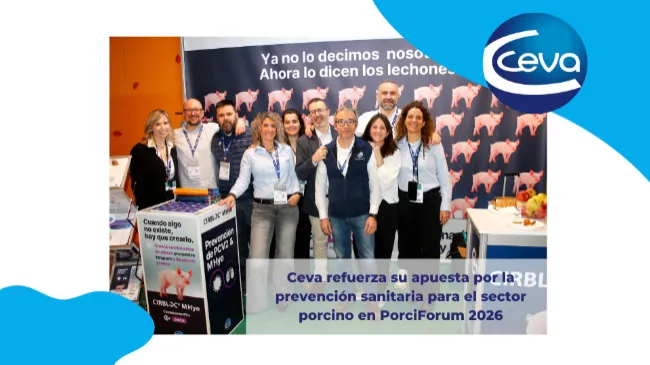 Ceva refuerza su apuesta por la prevención sanitaria para el sector porcino en PorciForum 2026