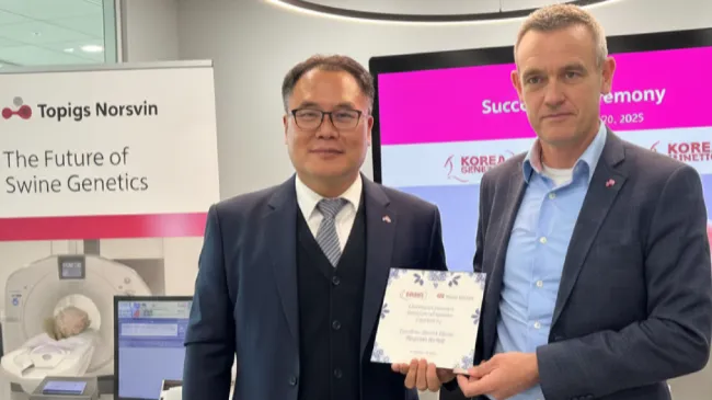 Topigs Norsvin y Korea Genetics firman un acuerdo de distribución para impulsar la industria porcina coreana