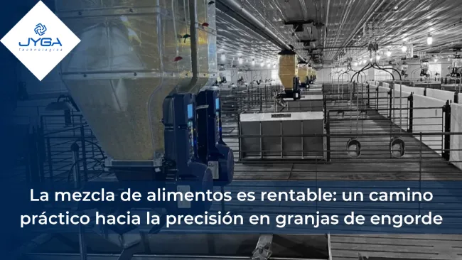 La mezcla de alimentos es rentable: un camino práctico hacia la precisión en granjas de engorde