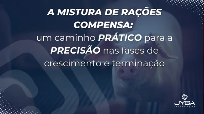 A mistura de rações compensa: um caminho prático para a precisão nas fases de crescimento e terminação