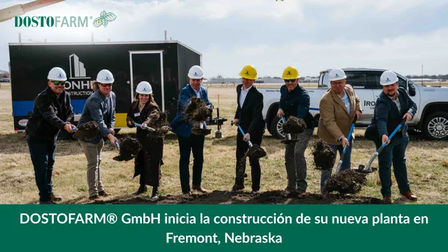 DOSTOFARM GmbH inicia la construcción de su nueva planta en Fremont, Nebraska