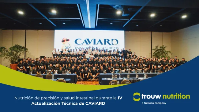 Trouw Nutrition LATAM comparte avances en nutrición de precisión y salud intestinal durante la IV Actualización Técnica de CAVIARD
