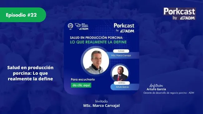 PorkCast #22: Salud, nutrición y productividad, una visión integral para la porcicultura