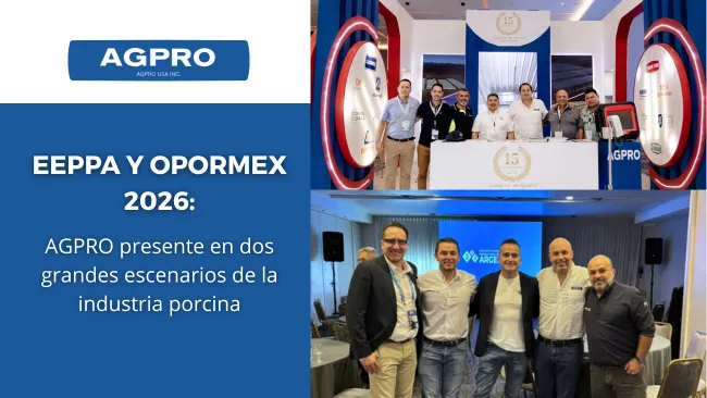AGPRO presente en dos grandes escenarios de la industria porcina en mayo de 2026