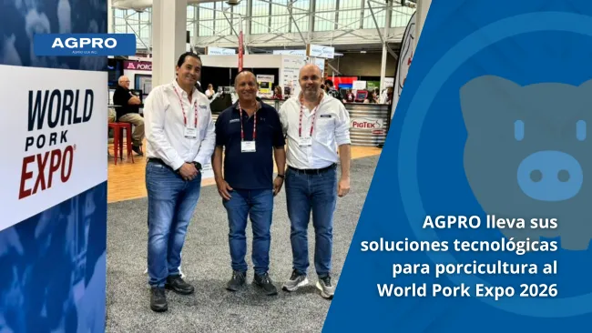AGPRO lleva sus soluciones tecnológicas para porcicultura al World Pork Expo 2026