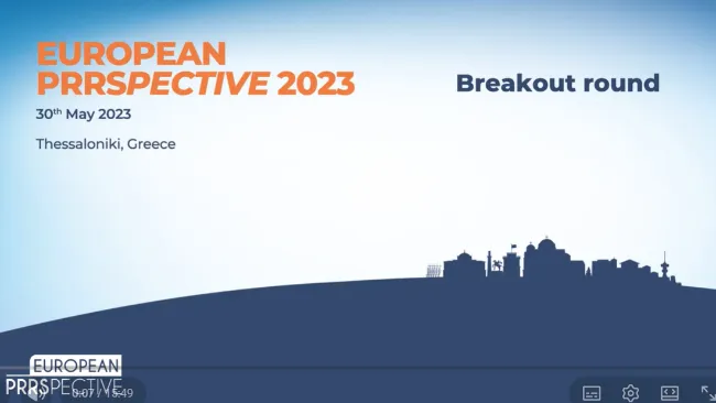 European PRRSpective 2023 - Breakout round 2