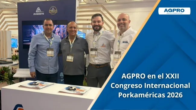 AGPRO participa en el XXII Congreso Internacional Porkaméricas 2026 en Cartagena 