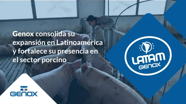 Genox consolida su expansión en Latinoamérica y fortalece su presencia en el sector porcino