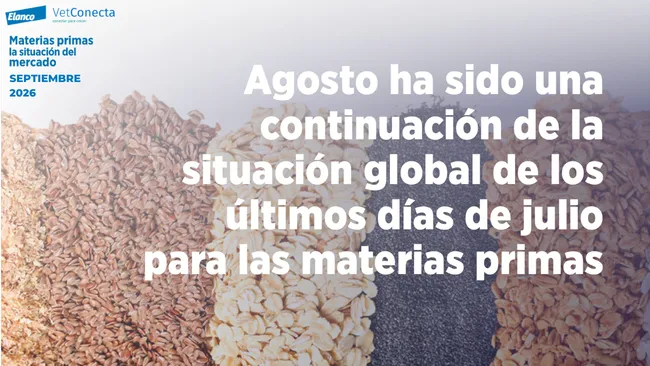 Materias primas - La situación del mercado en septiembre 2026