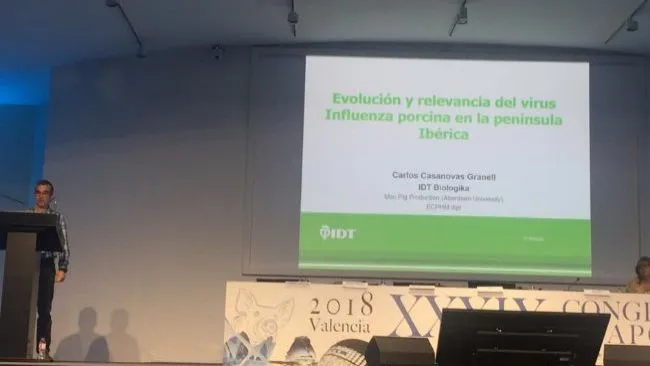 IDT Animal Health at the XXXIX  Anaporc Symoposium  2018 in Valencia
