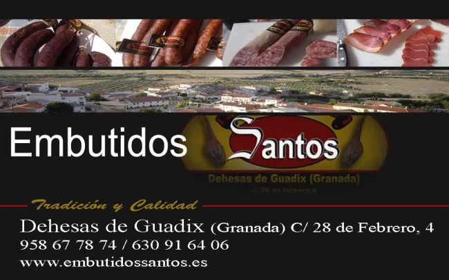 Embutidos Santos es una empresa familiar situada en Dehesas de Guadix ...