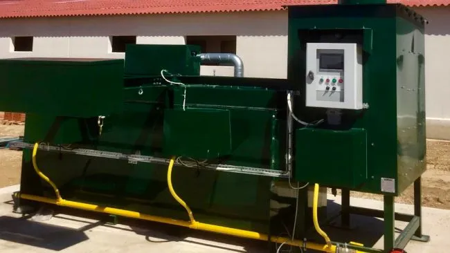 NUEVA INSTALACIÓN DE NUESTRO INCINERADOR TB (1300Kg) en ZARAGOZA