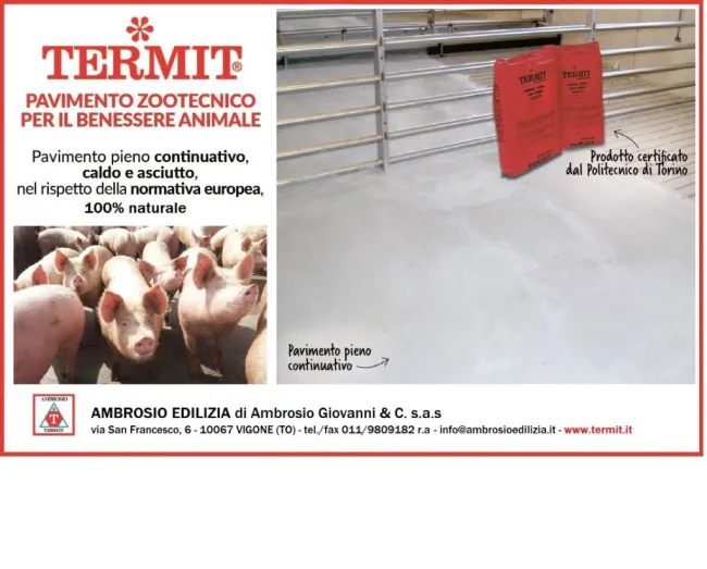 Il prodotto TERMIT PAVIMENTO,studiato per il benessere animale,grazie ...