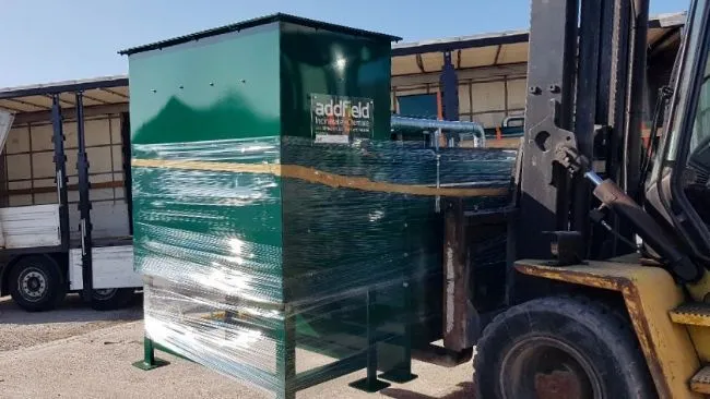 CONTINUAMOS CON LOS TRANSPORTES DE EQUIPOS LISTOS PARA SER INSTALADOS