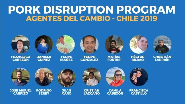¡Ya tenemos los seleccionados del Pork Disruption Program en Chile! 