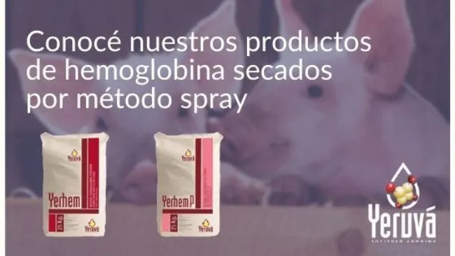 Conocé nuestros productos de hemoglobina secados por método spray