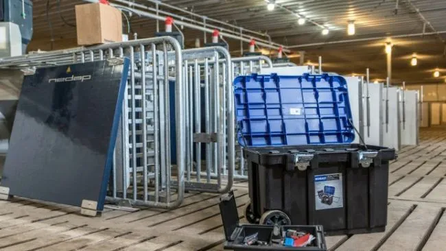 Thomas Livestock sow barn remodel