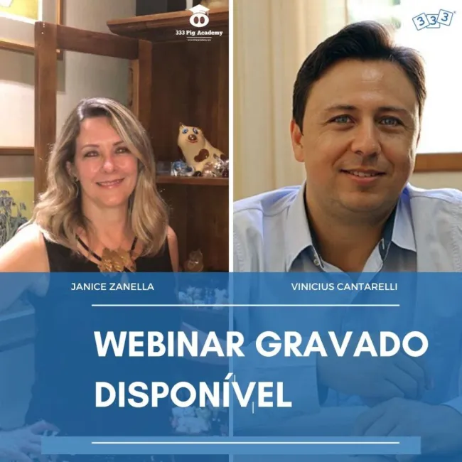 Gravação do webinar 333 está disponível na home