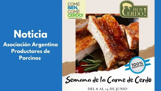 Semana de la carne de cerdo en Argentina