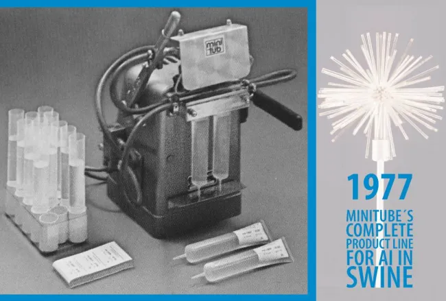 The founding of Minitube in 1970 was closely related to automation of ...