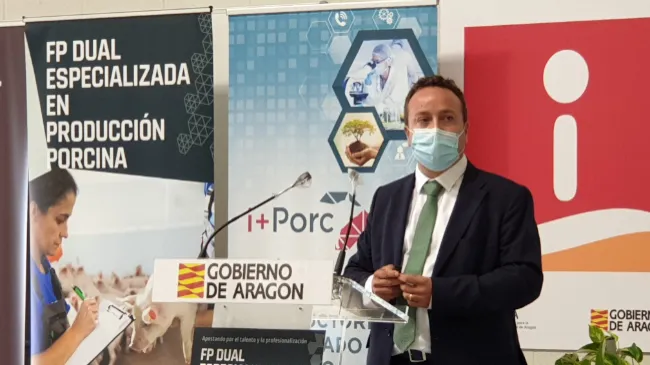 Aragón presenta el ciclo de FP Dual especializada en producción porcina