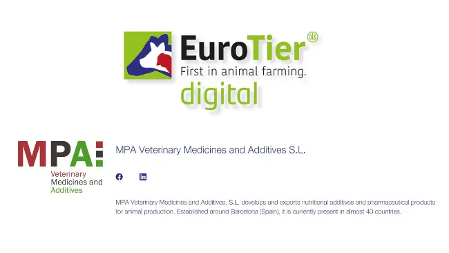 MPA, empresa expositora en EuroTier digital 2021